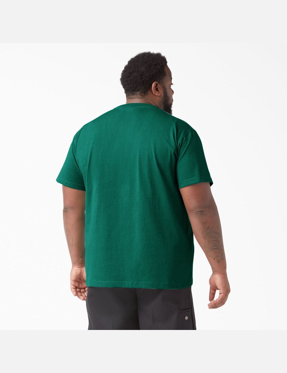 Hauts Dickies Corta Sleeve Heavyweight Heathered Vert | 716JTDOXW