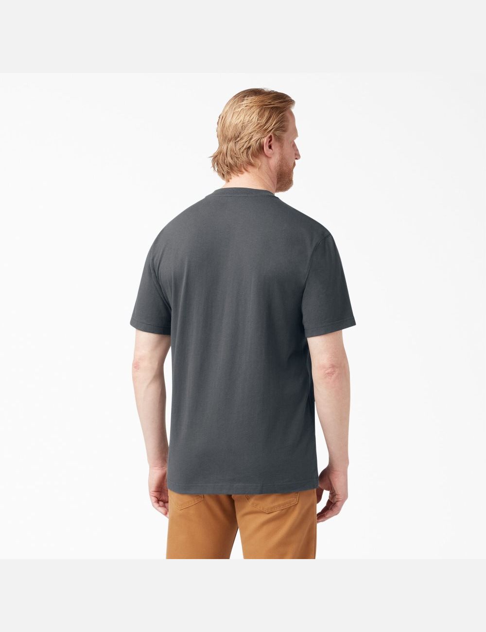 Hauts Dickies Corta Sleeve Heavyweight Henley Grise | 875ODQCFS