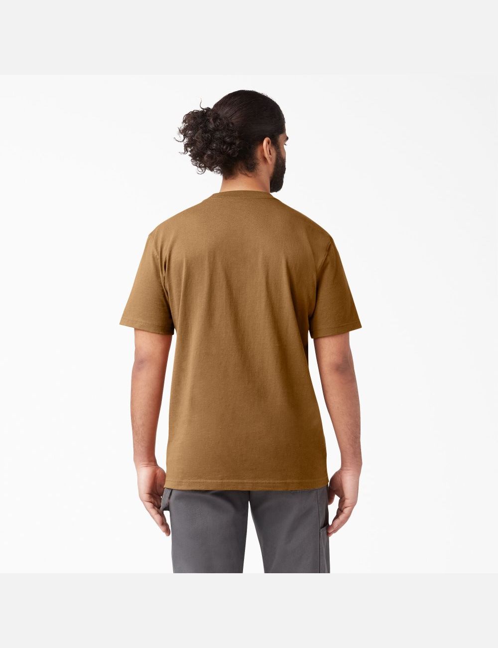 Hauts Dickies Corta Sleeve Heavyweight Marron | 032IOTQKN