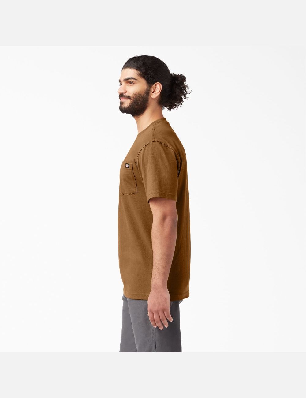 Hauts Dickies Corta Sleeve Heavyweight Marron | 032IOTQKN