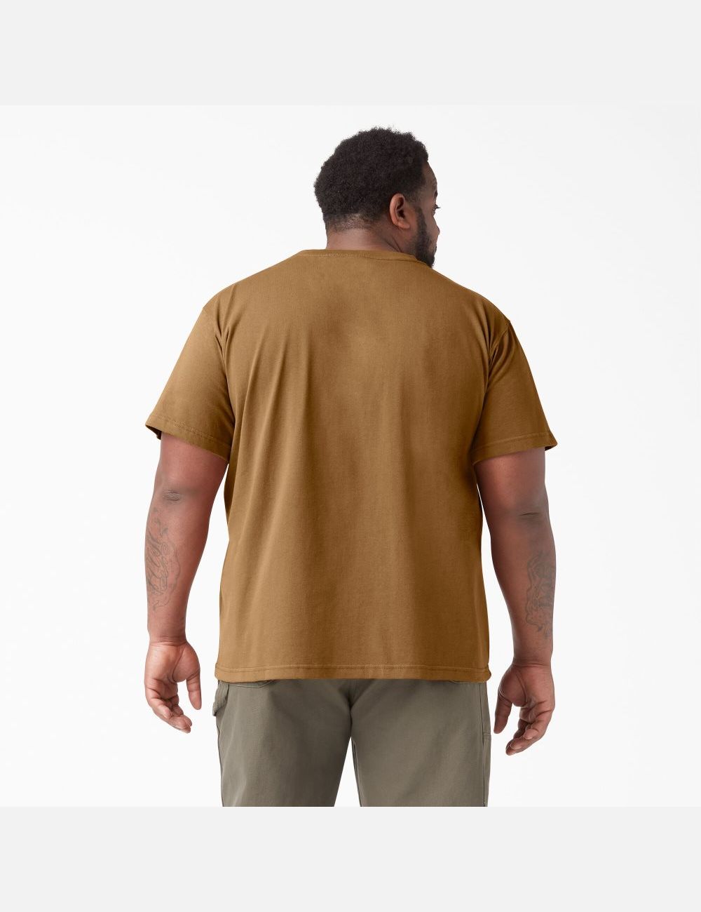 Hauts Dickies Corta Sleeve Heavyweight Marron | 032IOTQKN