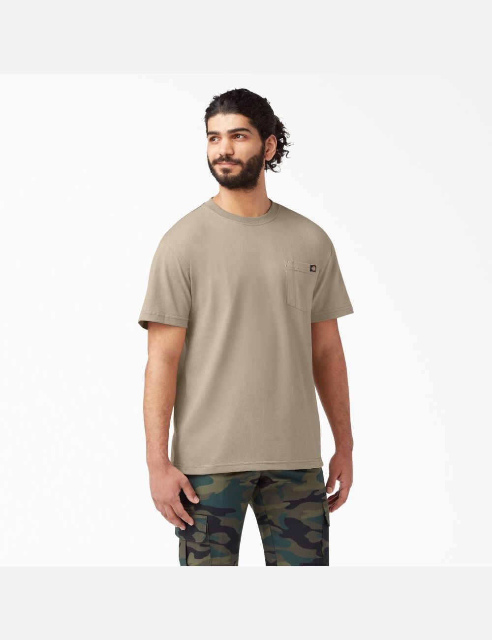 Hauts Dickies Corta Sleeve Heavyweight Marron | 629LOPIUQ