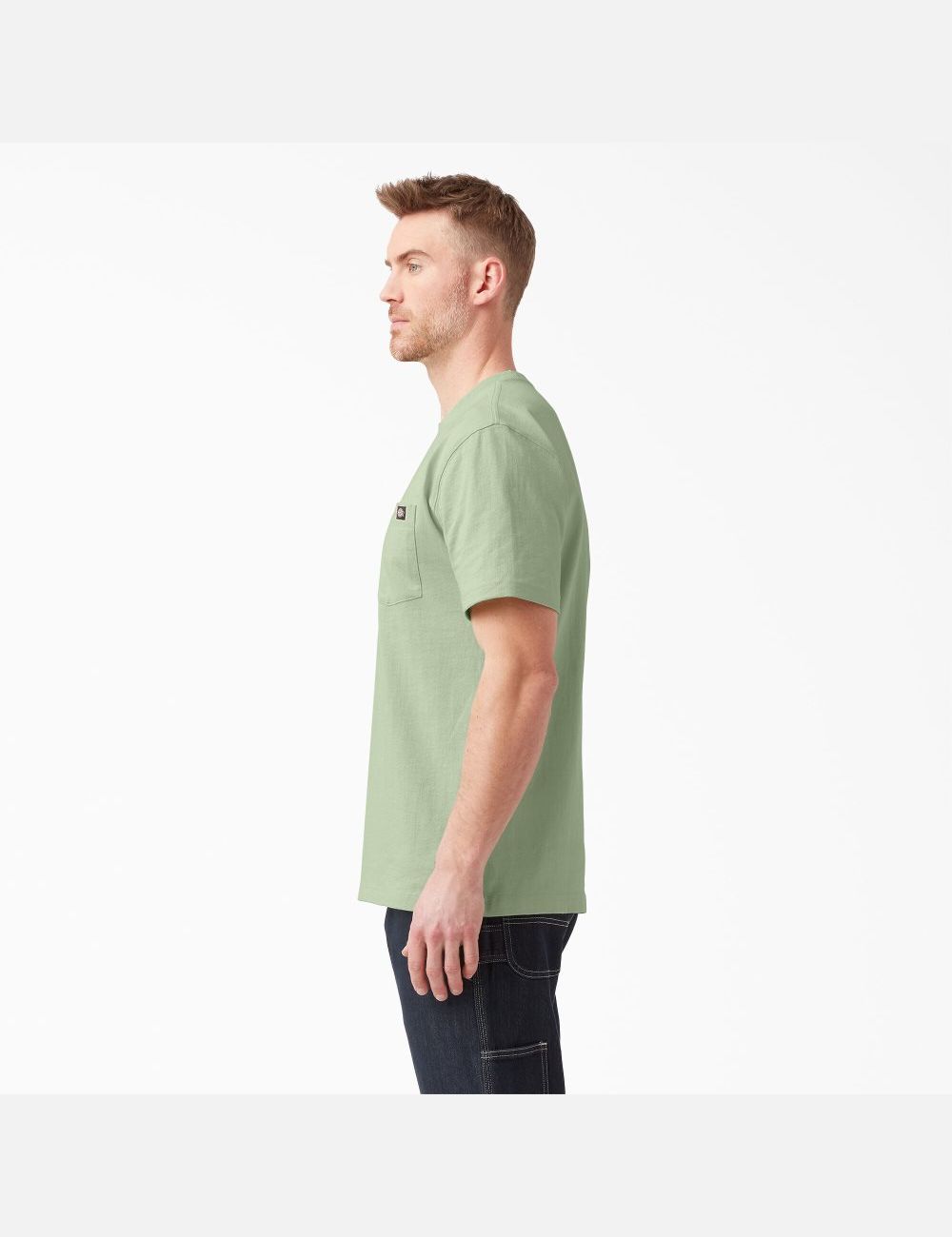 Hauts Dickies Corta Sleeve Heavyweight Vert | 809ZPLRSH