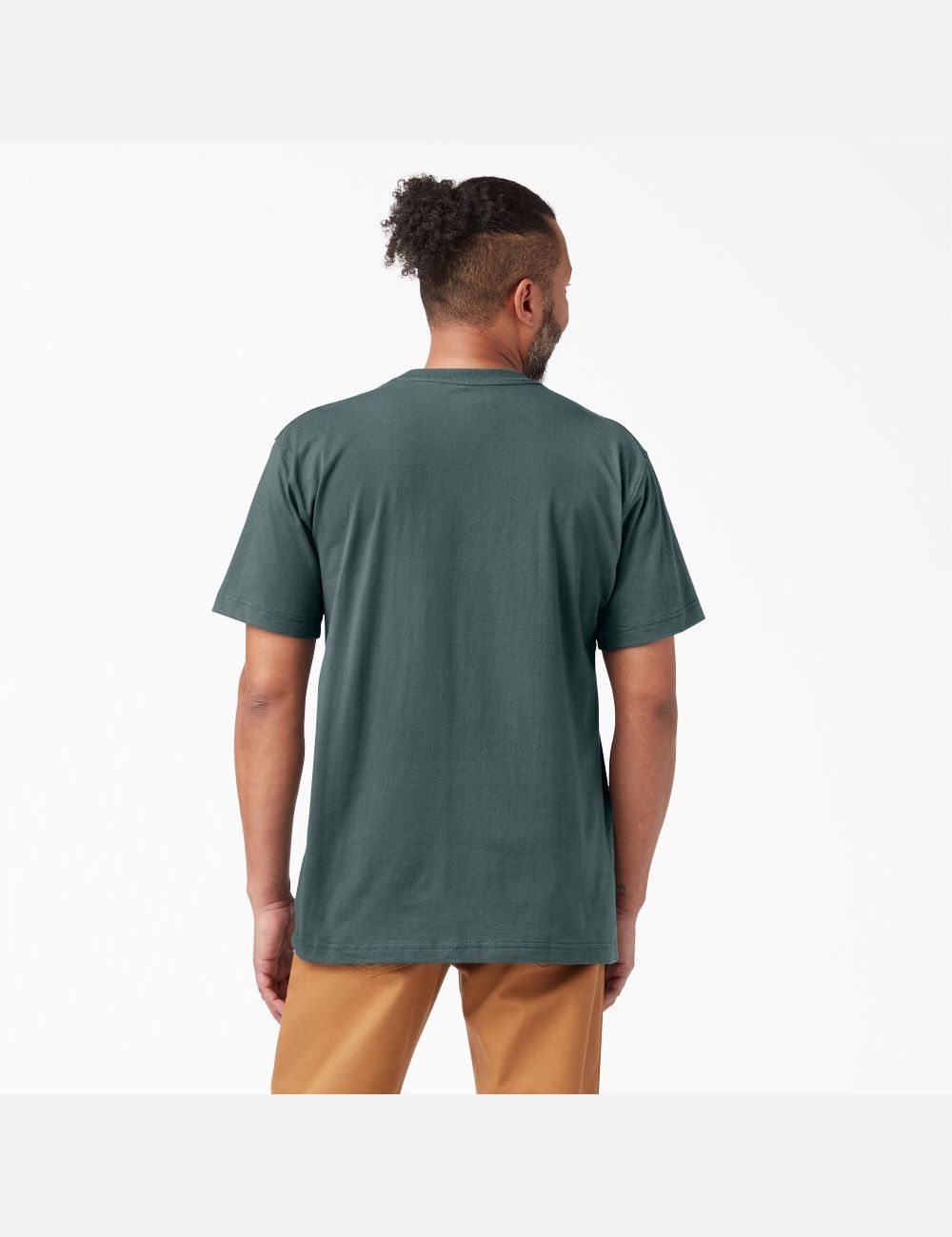 Hauts Dickies Corta Sleeve Heavyweight Vert | 825MDKPJL