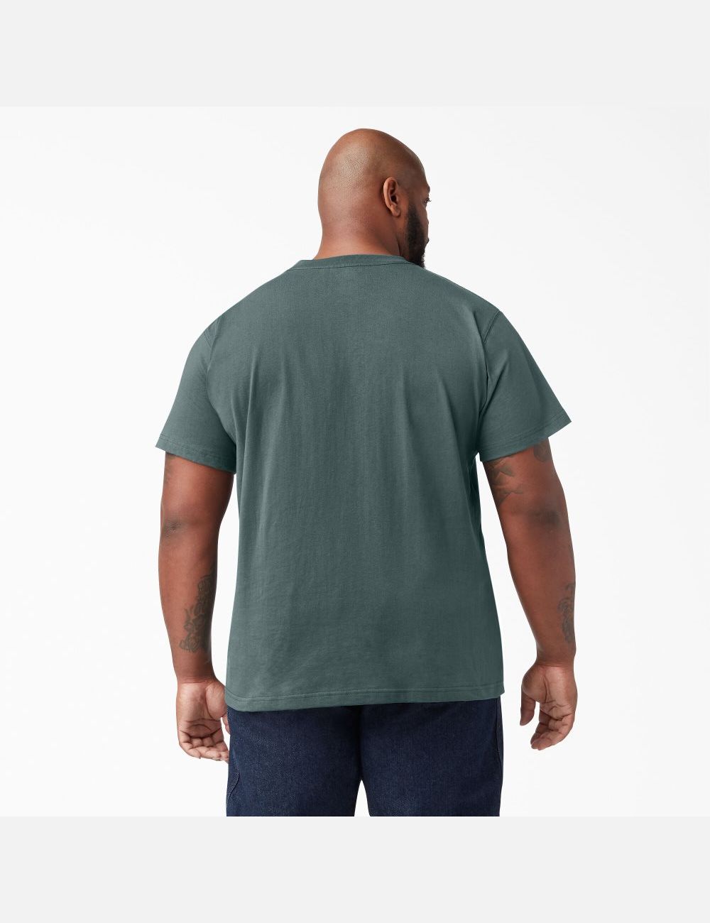 Hauts Dickies Corta Sleeve Heavyweight Vert | 825MDKPJL