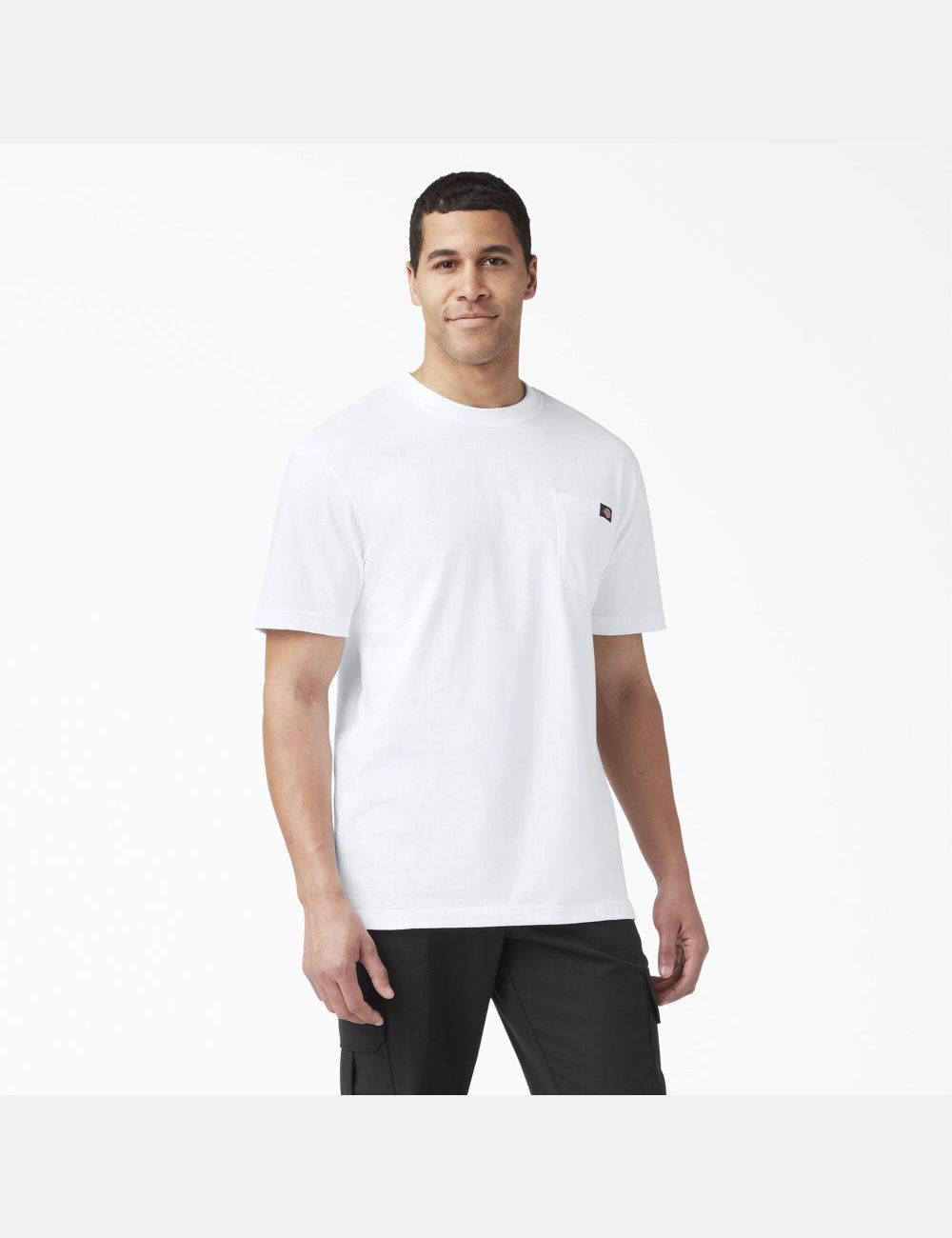 Hauts Dickies Corta Sleeve Pocket Blanche | 574AHKTZD