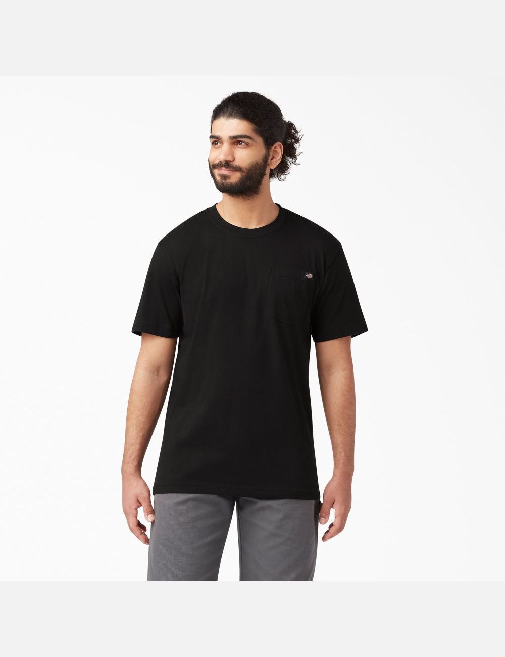 Hauts Dickies Corta Sleeve Pocket Noir | 819BYKGPQ