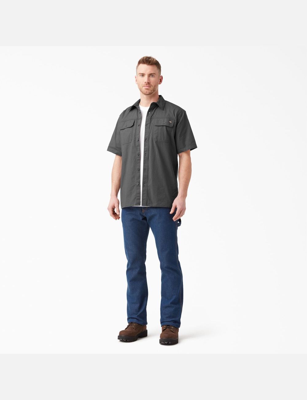 Hauts Dickies Corta Sleeve Ripstop Multicolore | 702KMAIZY