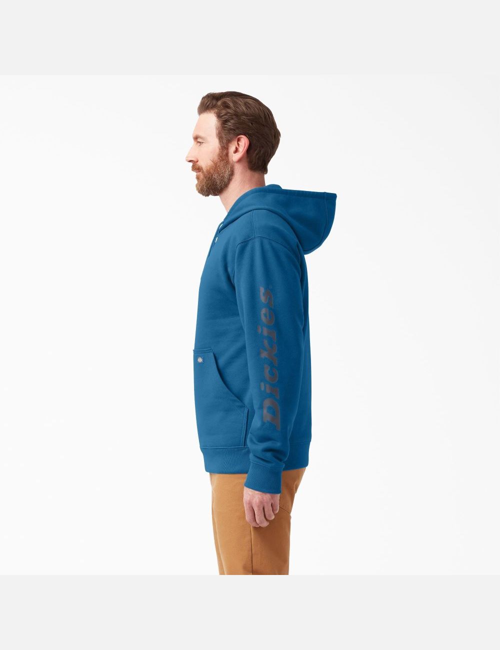 Hauts Dickies D'eau Repellent Logo Sleeve Bleu | 914WJCULN