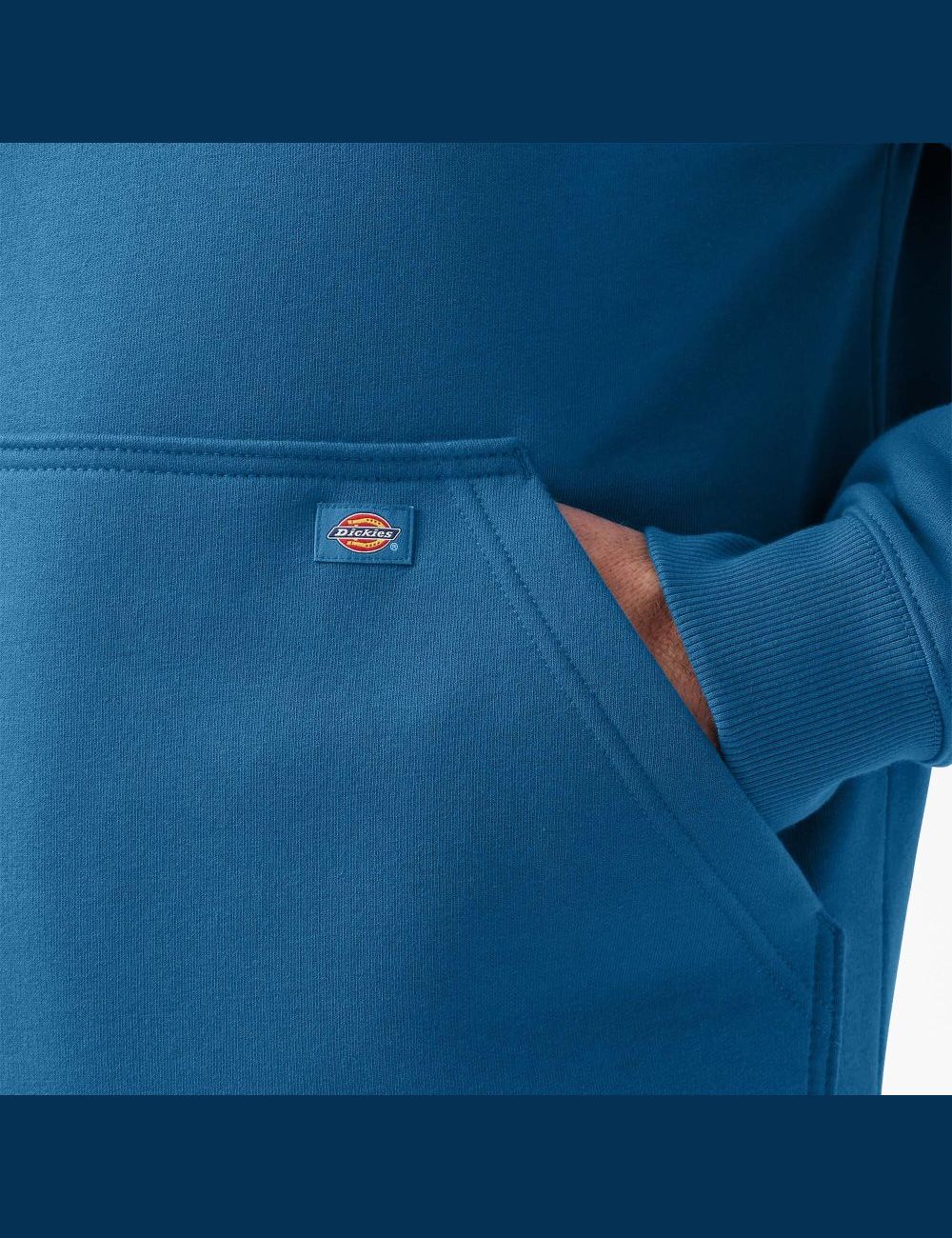 Hauts Dickies D'eau Repellent Logo Sleeve Bleu | 914WJCULN