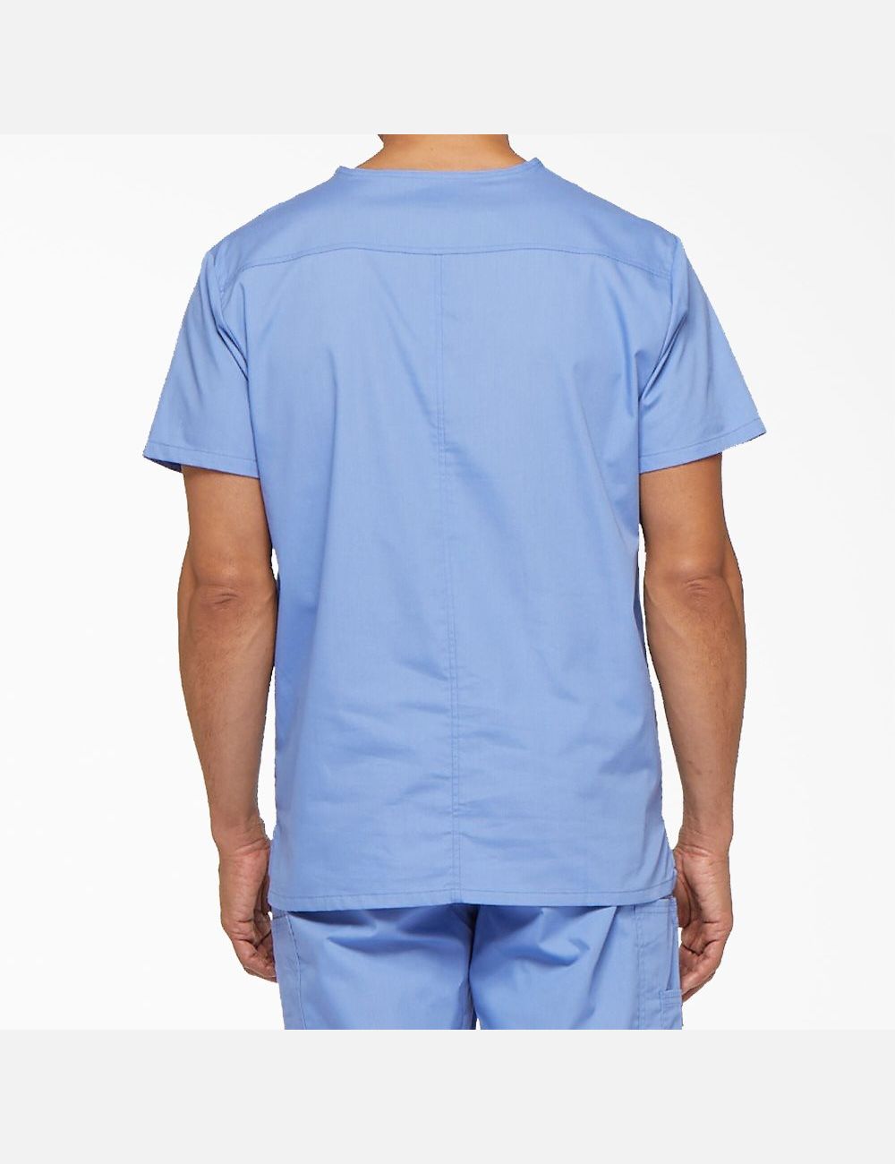 Hauts Dickies EDS Signature V-Neck Bleu | 450TPVXMC