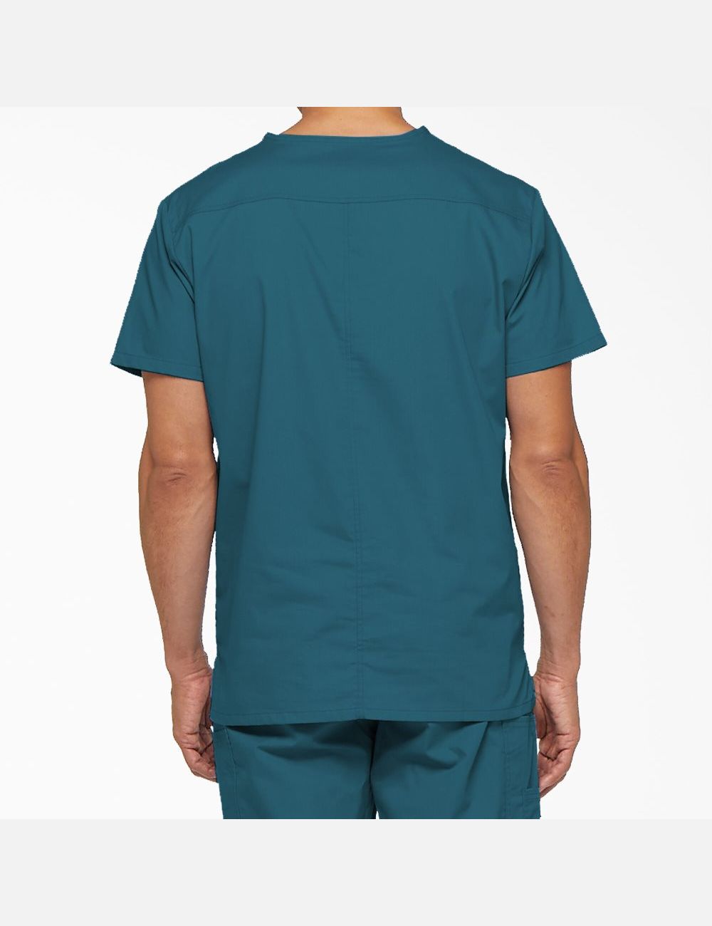 Hauts Dickies EDS Signature V-Neck Bleu | 513ETZIXU