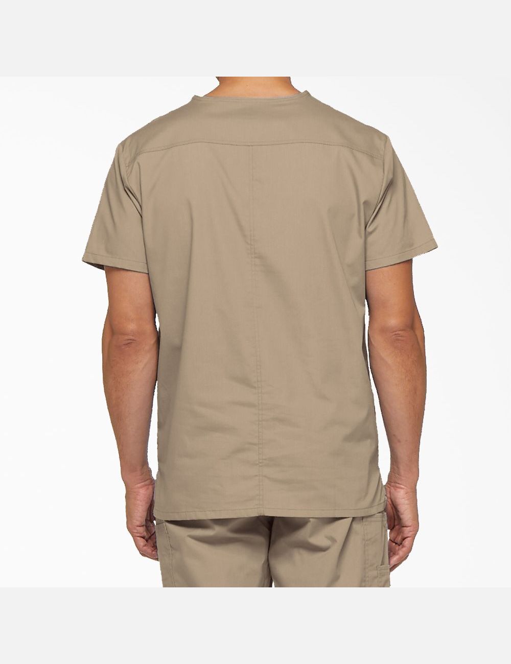 Hauts Dickies EDS Signature V-Neck Kaki | 507AFUJIK