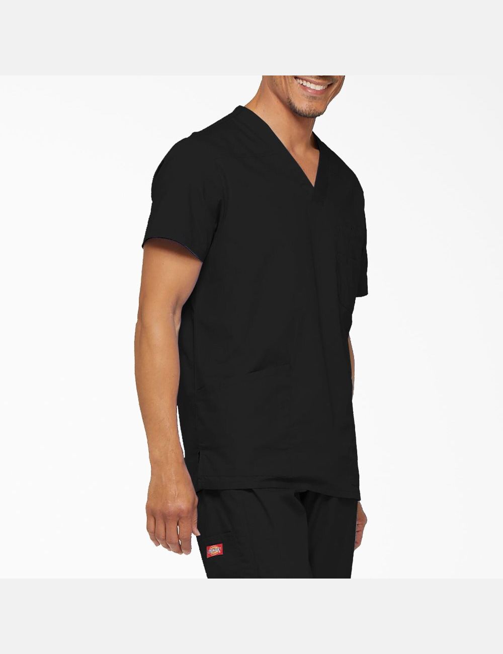 Hauts Dickies EDS Signature V-Neck Noir | 132VYUSHQ