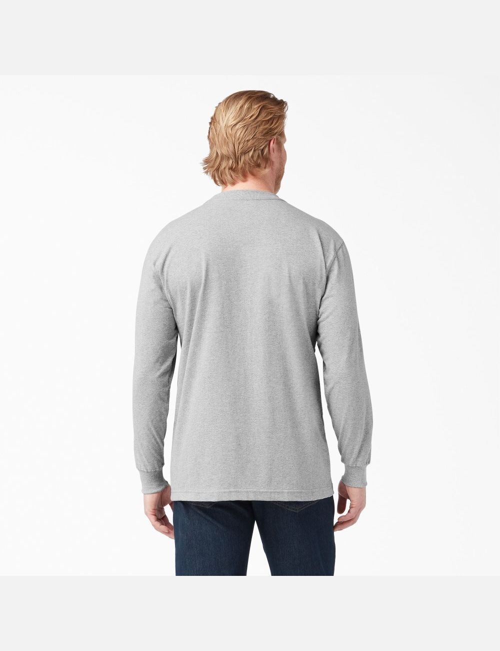 Hauts Dickies Heavyweight Crew Neck T-Shirt Grise | 189NWPMAU