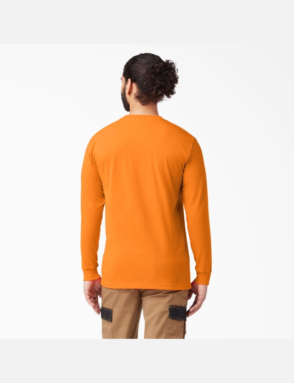 Hauts Dickies Heavyweight Crew Neck T-Shirt Orange | 361HEQSYA