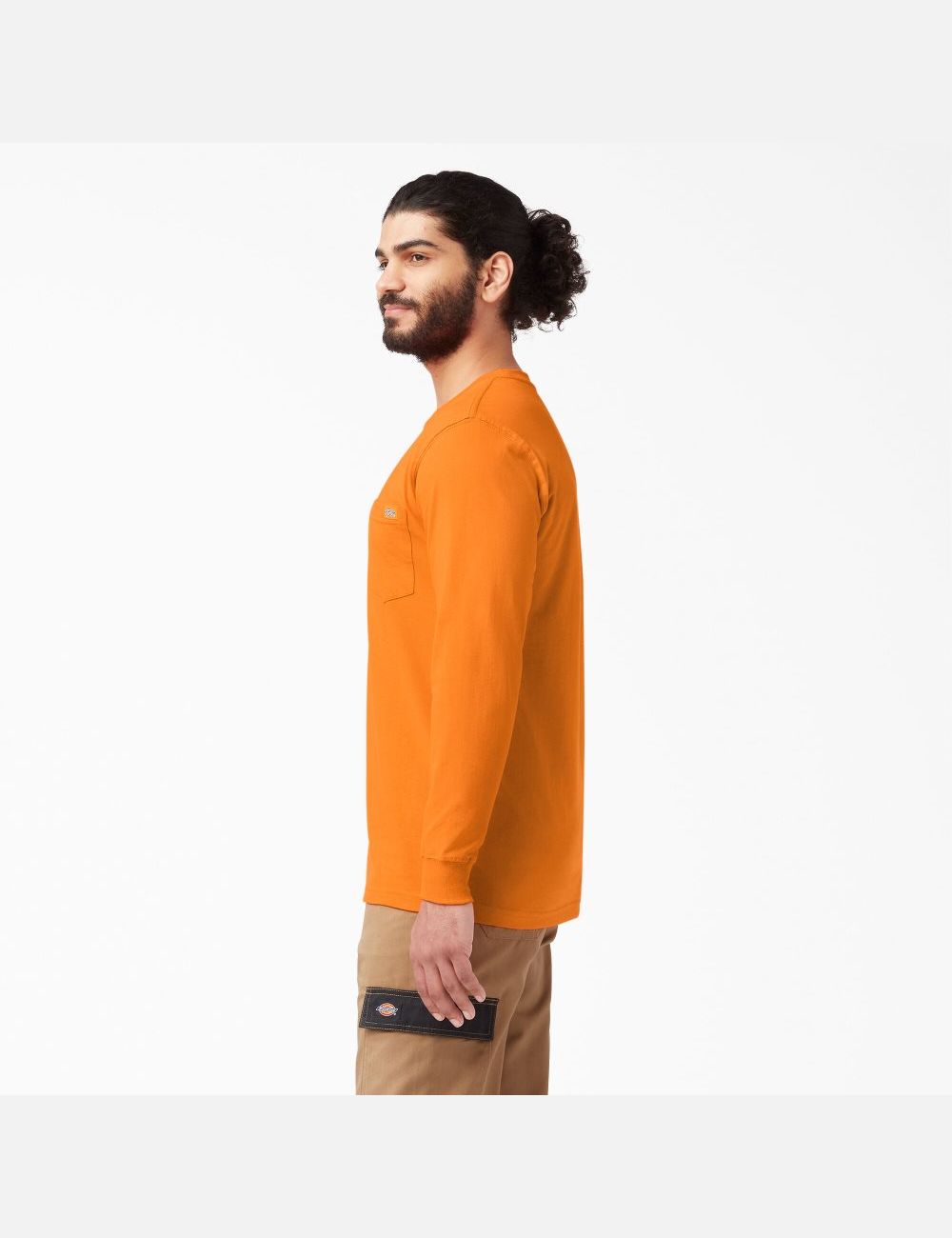 Hauts Dickies Heavyweight Crew Neck T-Shirt Orange | 361HEQSYA