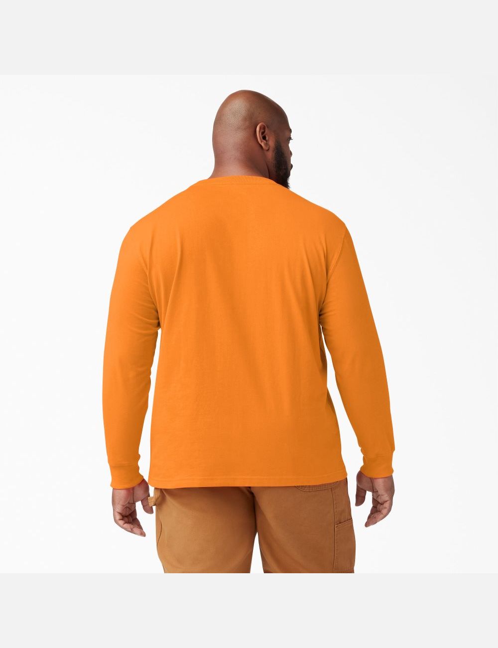 Hauts Dickies Heavyweight Crew Neck T-Shirt Orange | 361HEQSYA