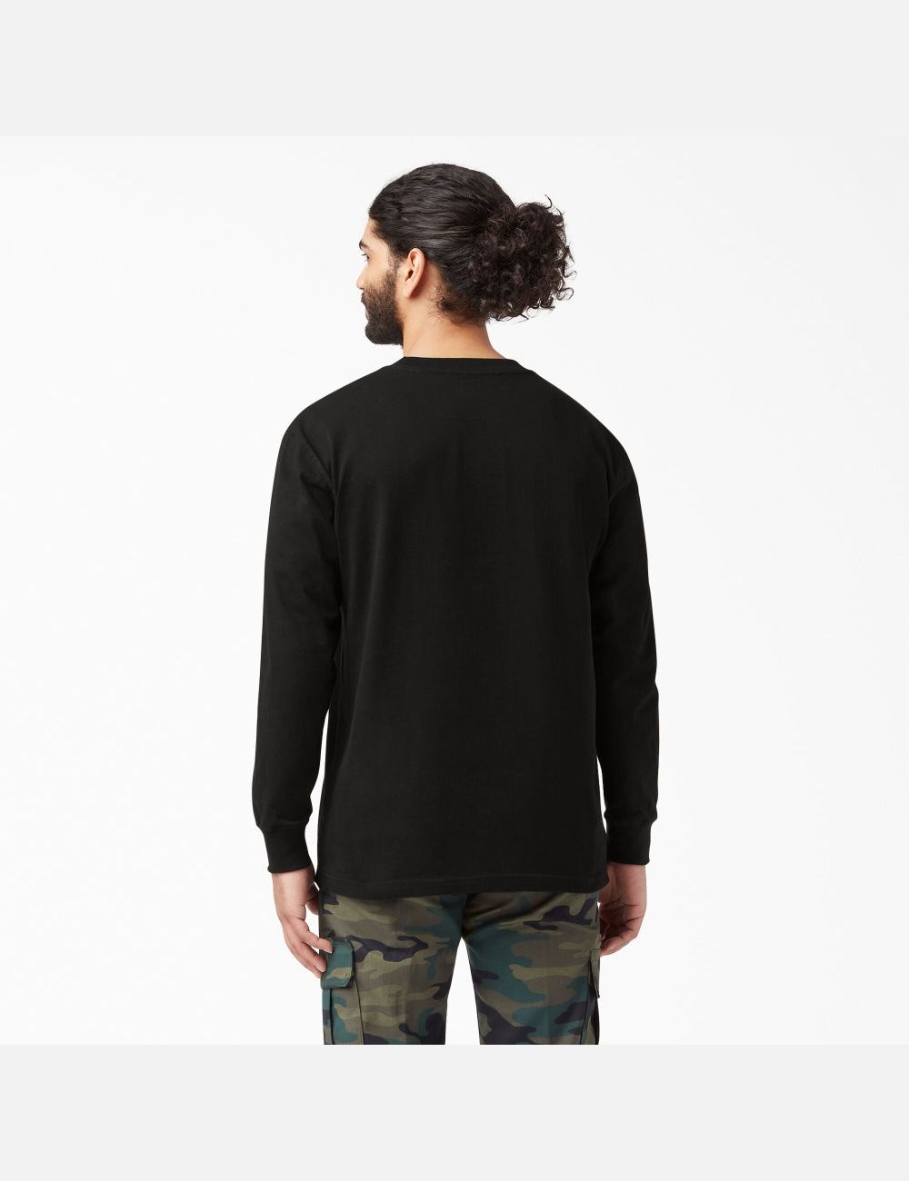 Hauts Dickies Heavyweight Crew Neck T-Shirt Noir | 495QLWCUB