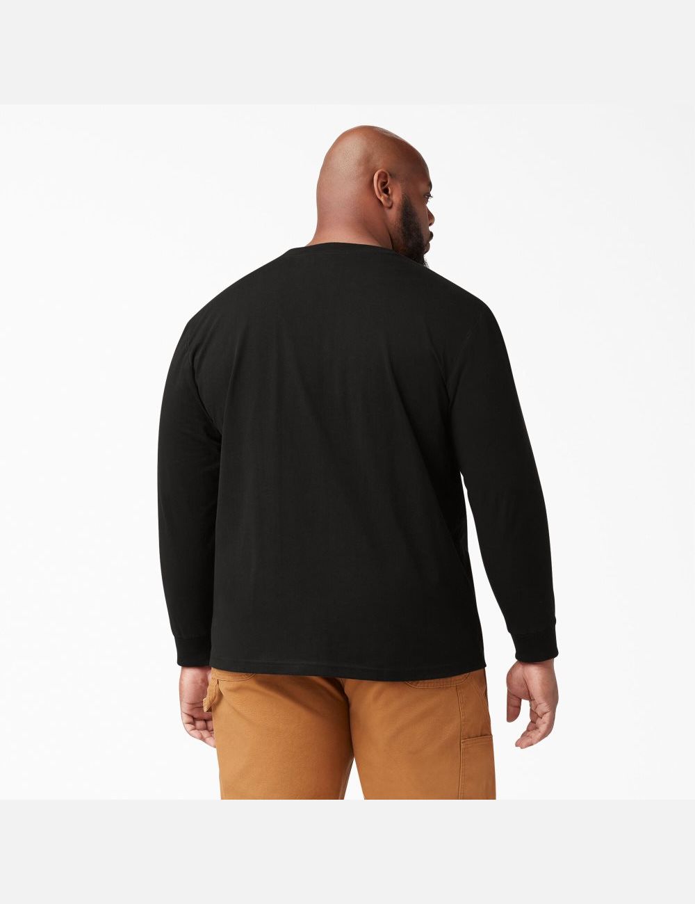 Hauts Dickies Heavyweight Crew Neck T-Shirt Noir | 495QLWCUB