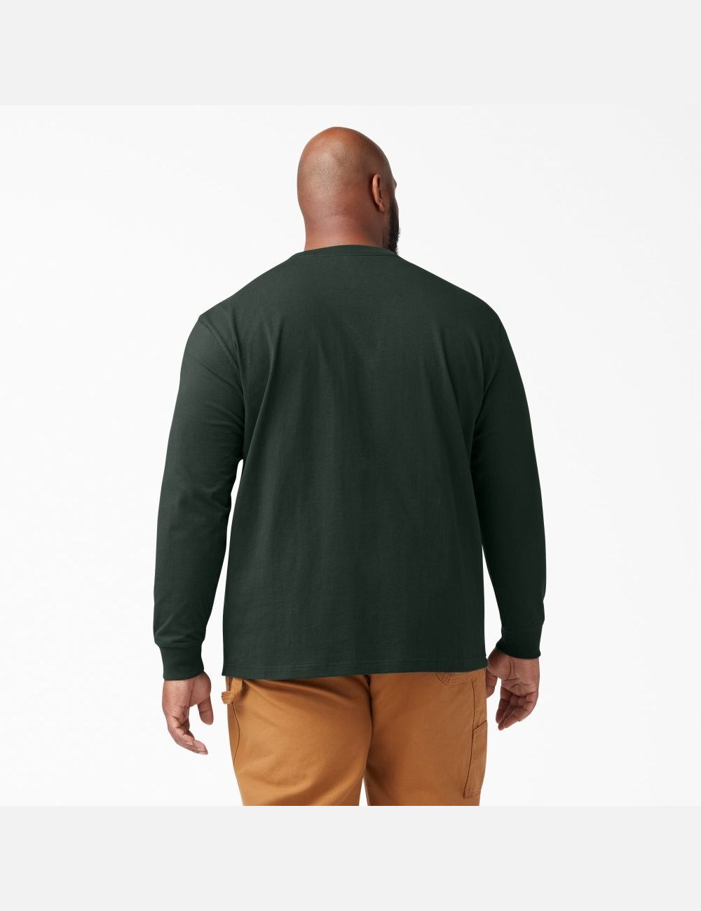 Hauts Dickies Heavyweight Crew Neck T-Shirt Vert | 506RAFOGE