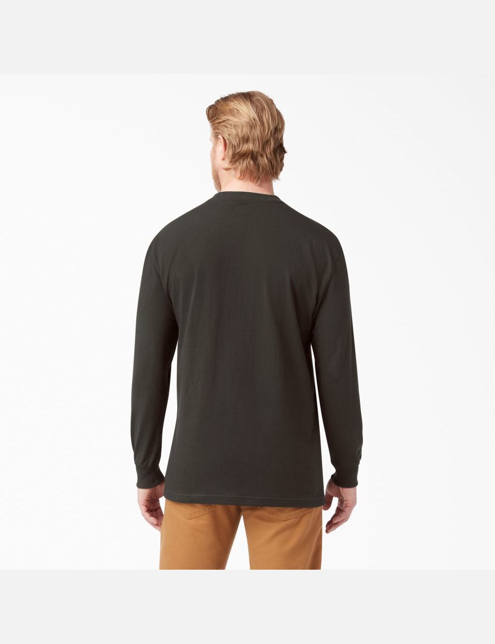 Hauts Dickies Heavyweight Crew Neck T-Shirt Chocolat Marron | 614FJBMLC