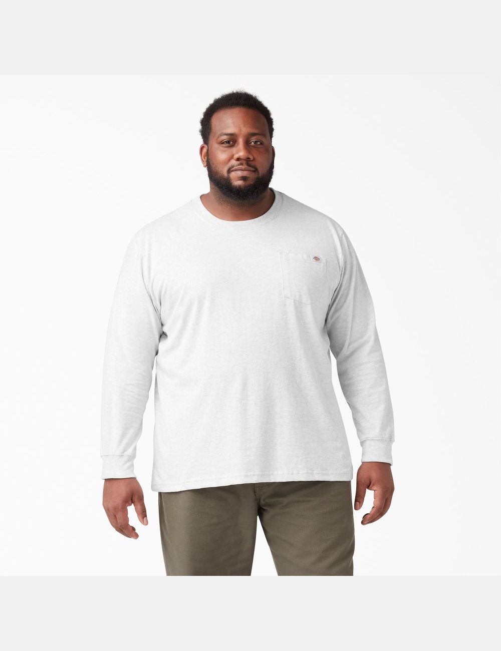 Hauts Dickies Heavyweight Crew Neck T-Shirt Grise | 765DIWXTH