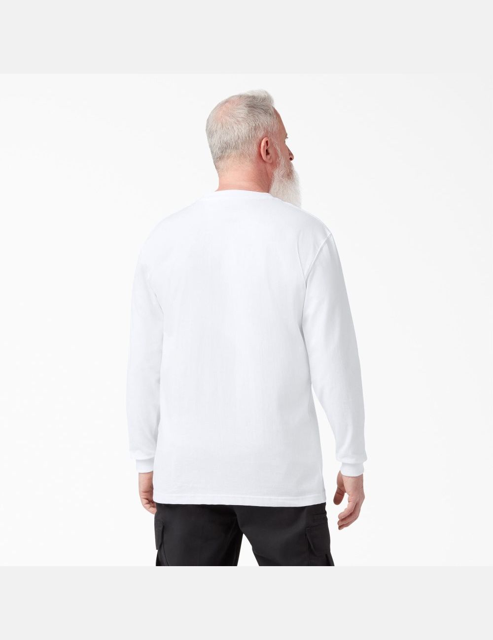 Hauts Dickies Heavyweight Crew Neck T-Shirt Blanche | 807AEKWLS