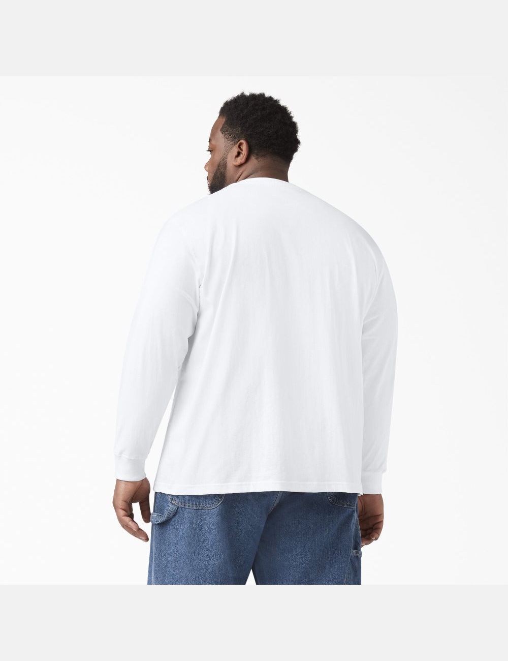 Hauts Dickies Heavyweight Crew Neck T-Shirt Blanche | 807AEKWLS