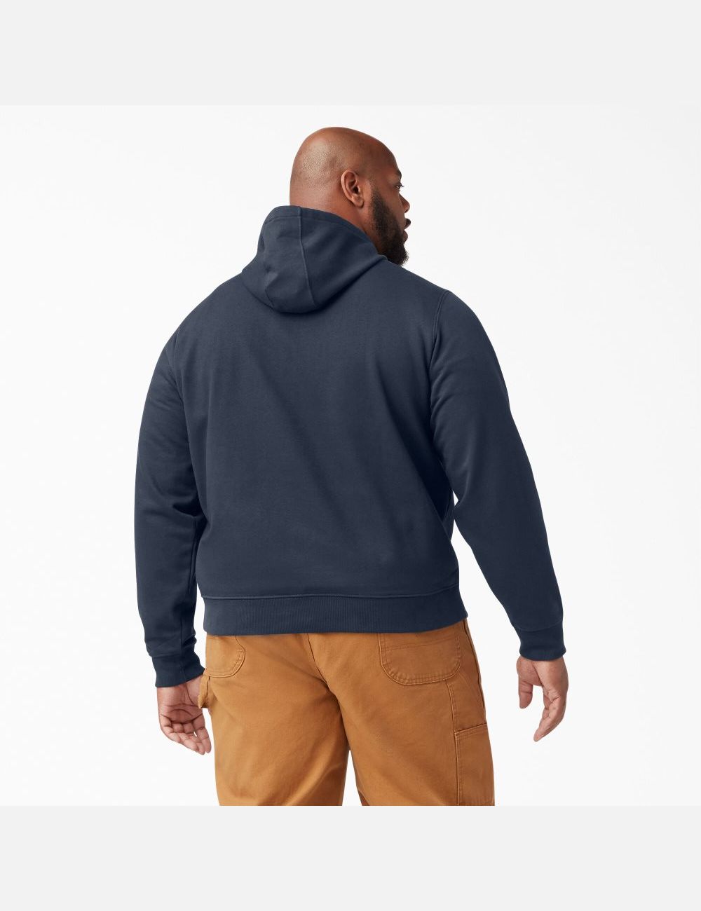 Hauts Dickies Logo Sleeve Fleece Bleu Marine | 819BHWSLM