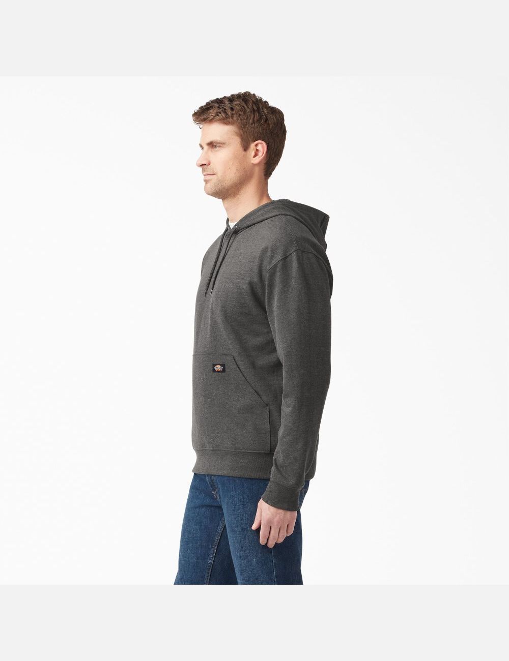 Hauts Dickies Midweight Fleece Grise Foncé | 614SMEHDZ