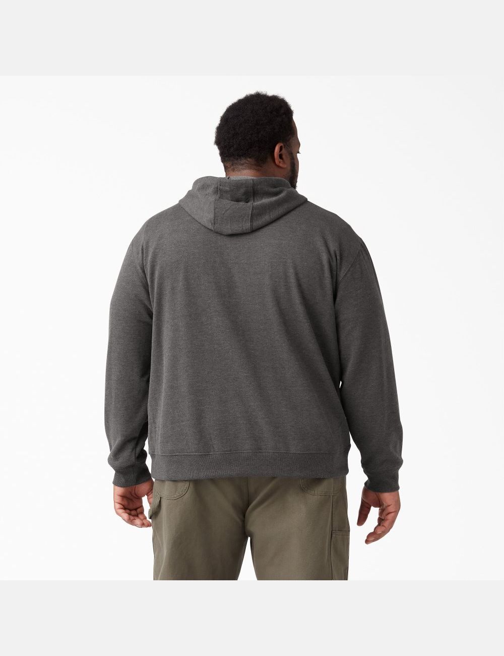 Hauts Dickies Midweight Fleece Grise Foncé | 614SMEHDZ