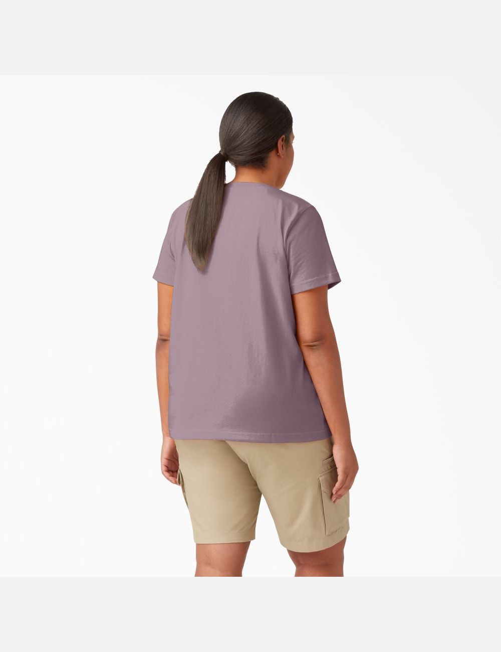 Hauts Dickies Plus Heavyweight Corta Sleeve Violette | 149CBJIVA