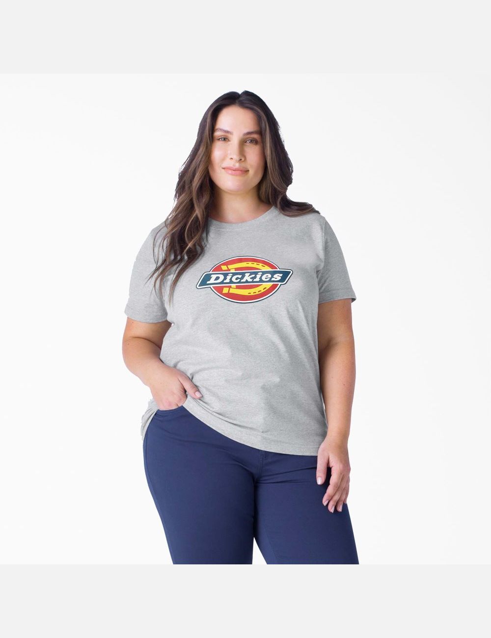 Hauts Dickies Plus Logo Graphique Grise | 621GJAECN