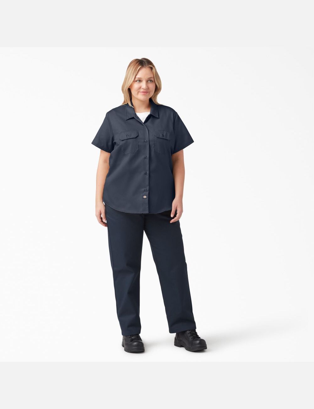 Hauts Dickies Plus Original 574 Travail Bleu Marine | 459QTZVYR