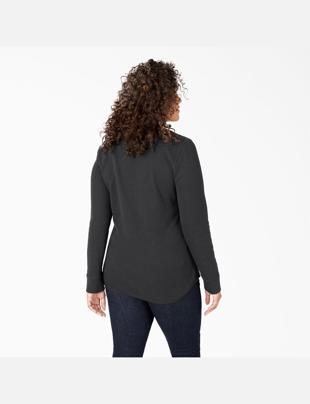 Hauts Dickies Plus Thermal Shirt Noir | 967PWESOB