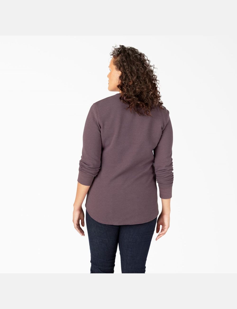 Hauts Dickies Plus Thermal Shirt Violette | 369ZQHMWR