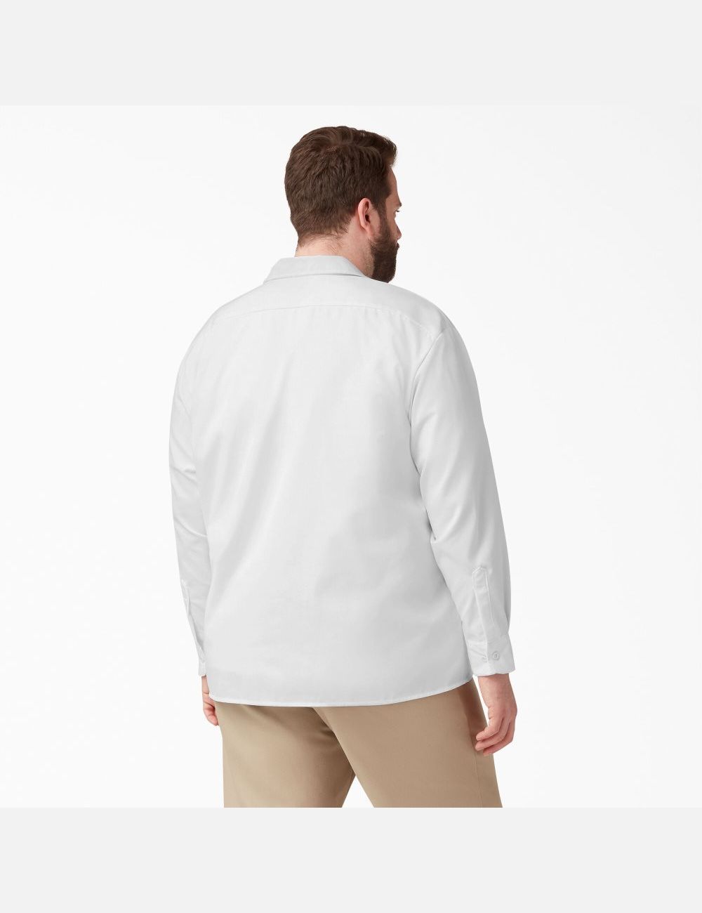 Hauts Dickies Travail Shirt Blanche | 987YQUJRI