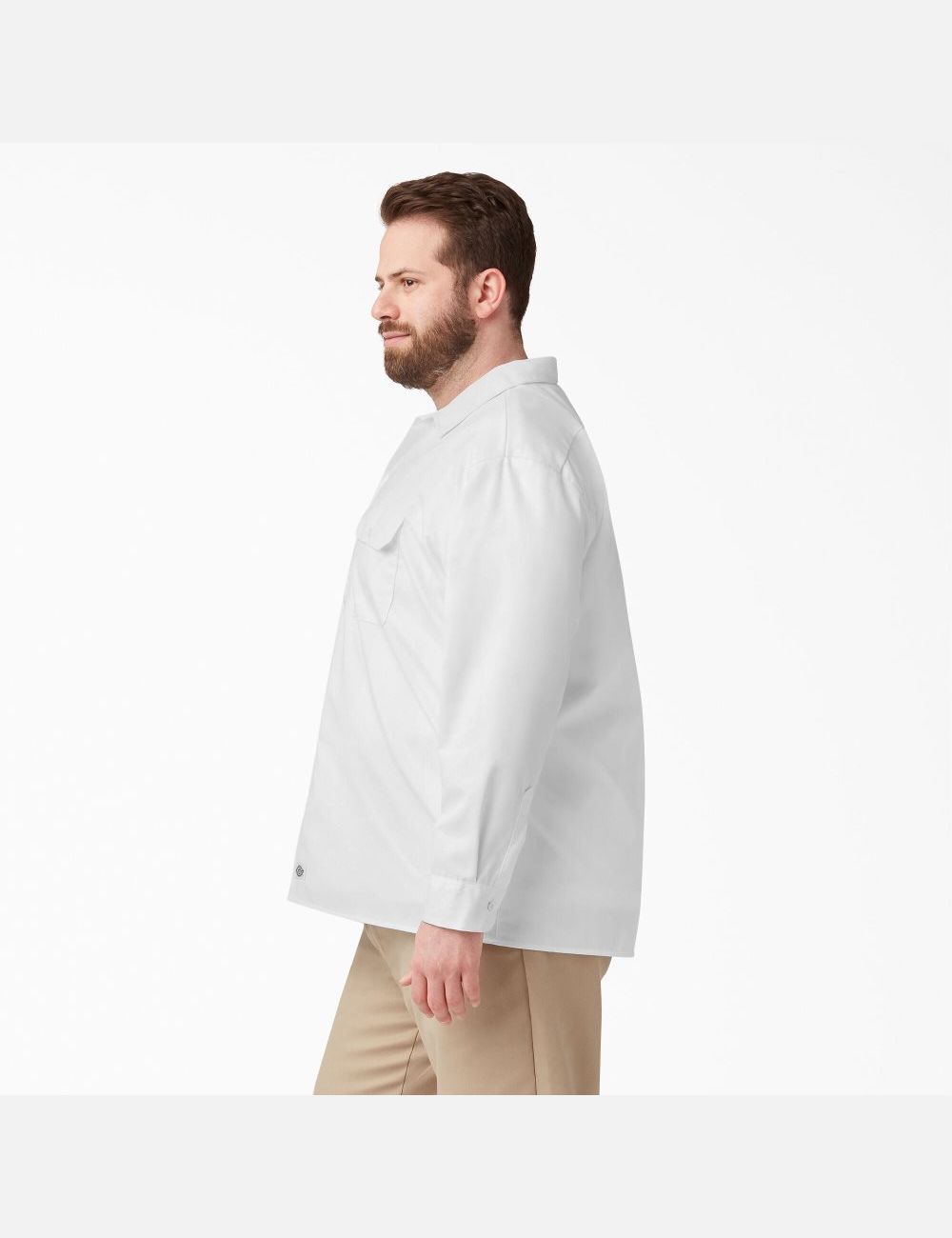 Hauts Dickies Travail Shirt Blanche | 987YQUJRI