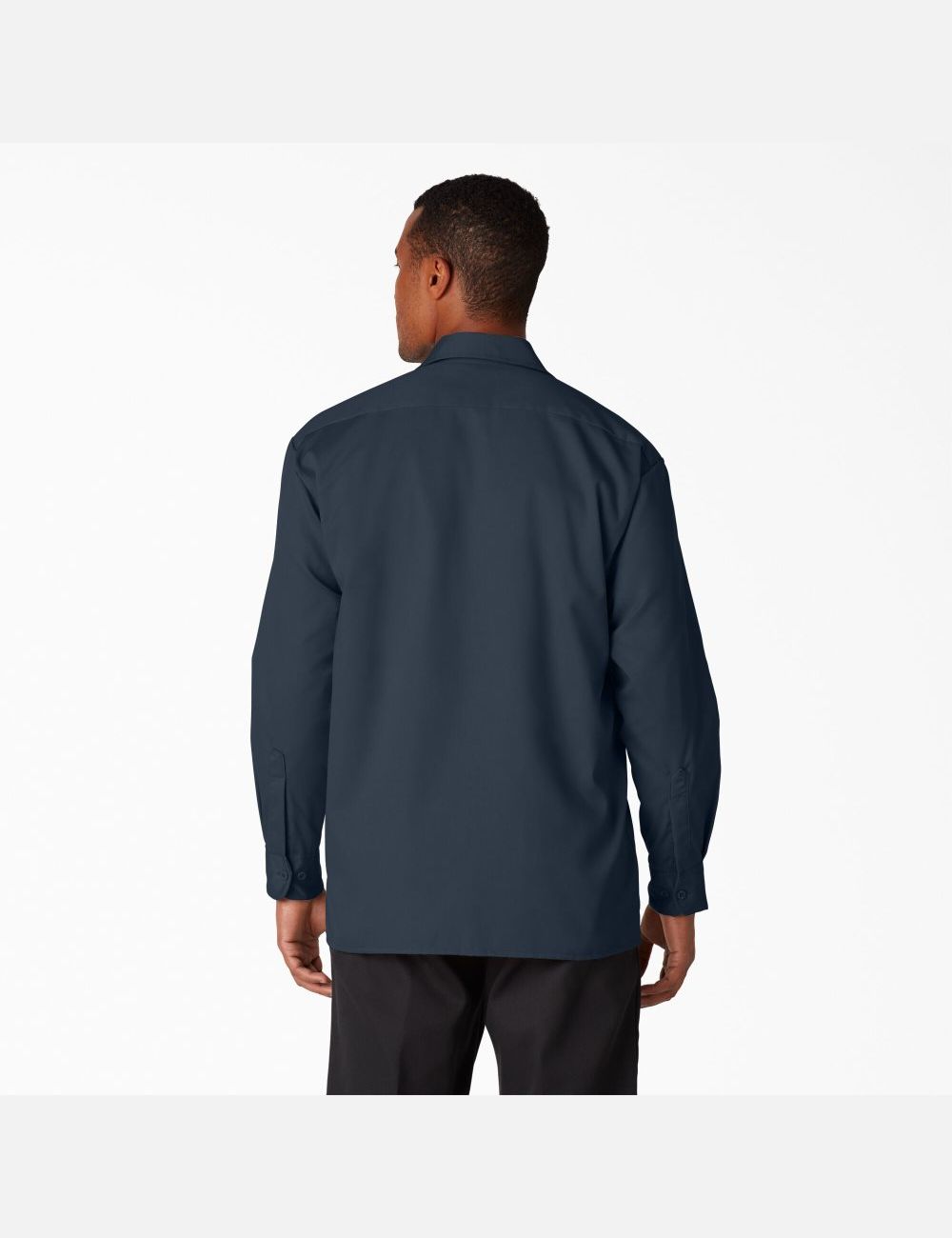 Hauts Dickies Travail Shirt Bleu Marine | 098MEJPKV