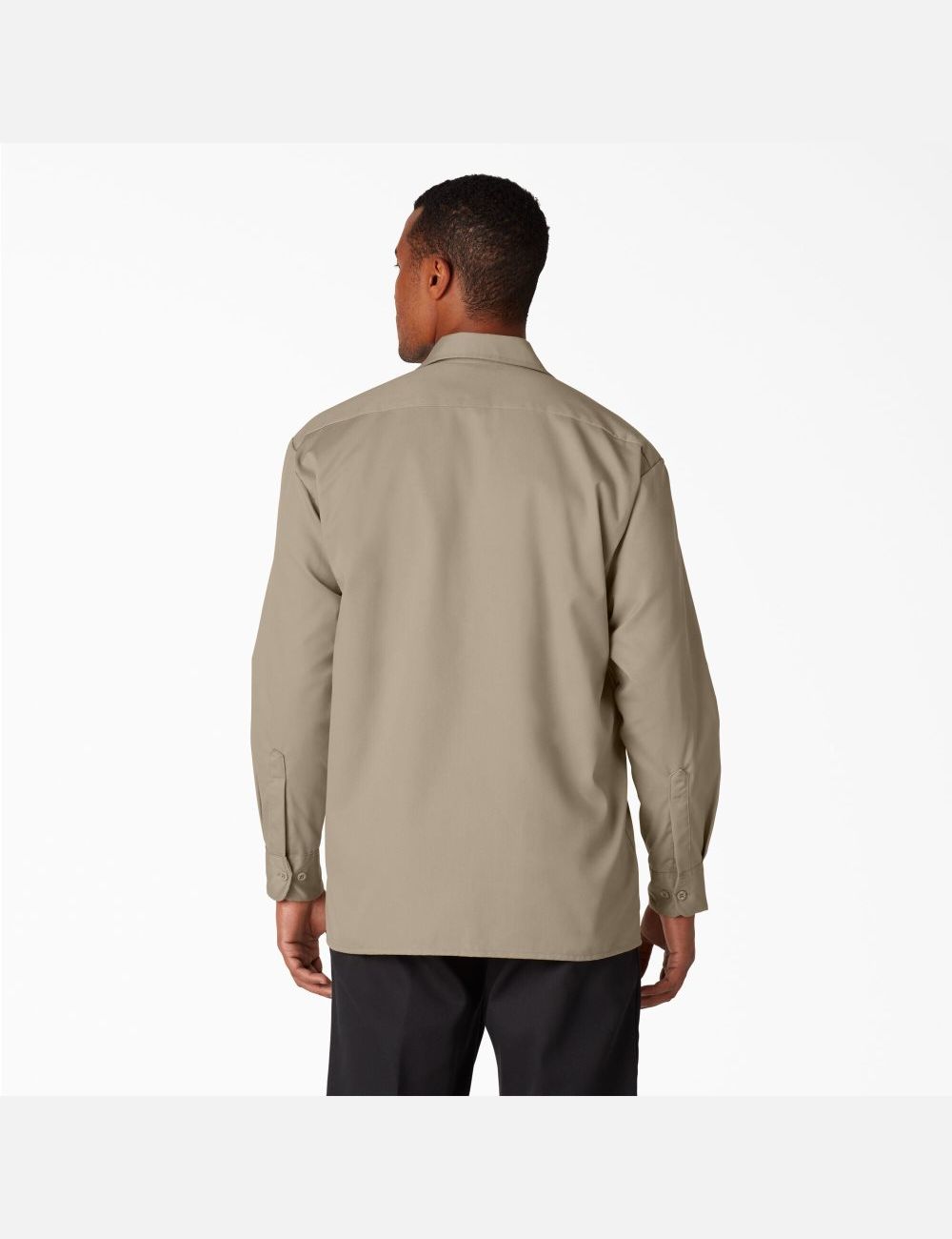 Hauts Dickies Travail Shirt Marron | 401NZXJAI