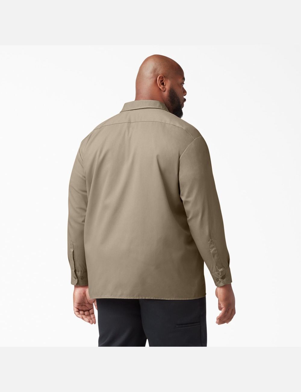 Hauts Dickies Travail Shirt Marron | 401NZXJAI