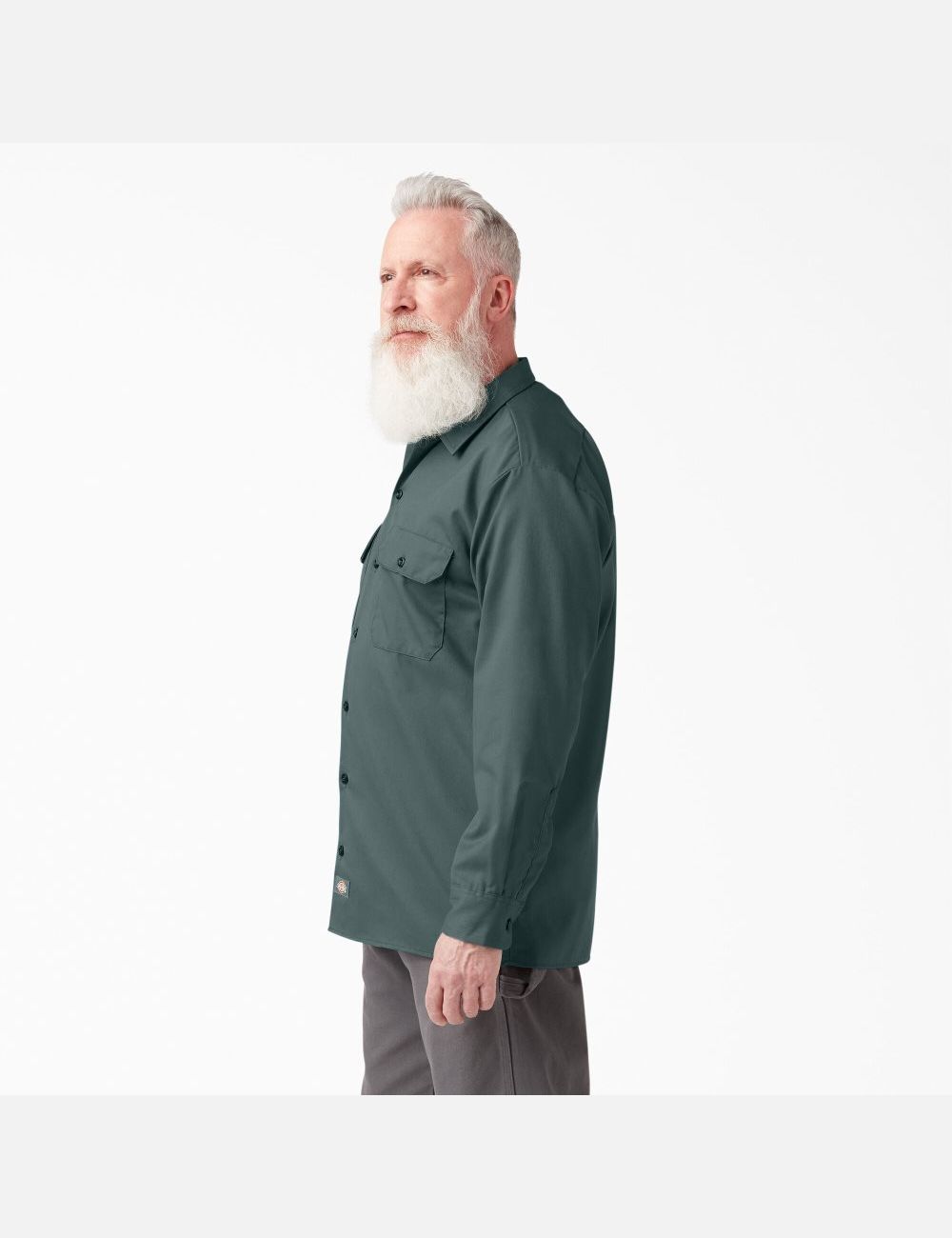 Hauts Dickies Travail Shirt Vert | 291YJAUVS