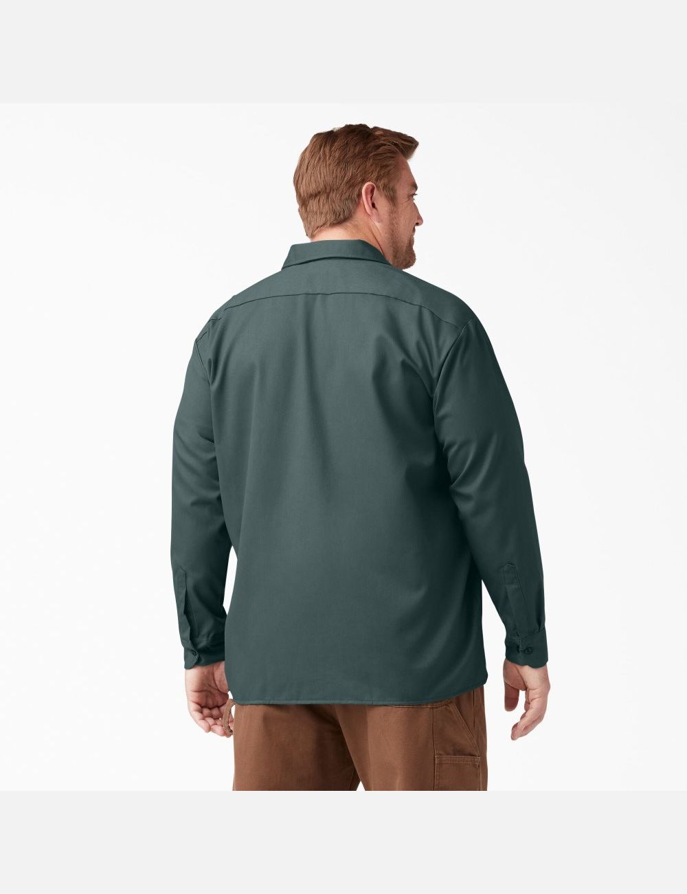 Hauts Dickies Travail Shirt Vert | 291YJAUVS