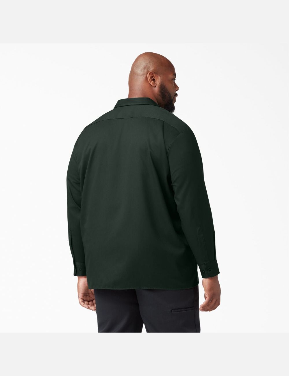 Hauts Dickies Travail Shirt Vert | 862NTFXRZ