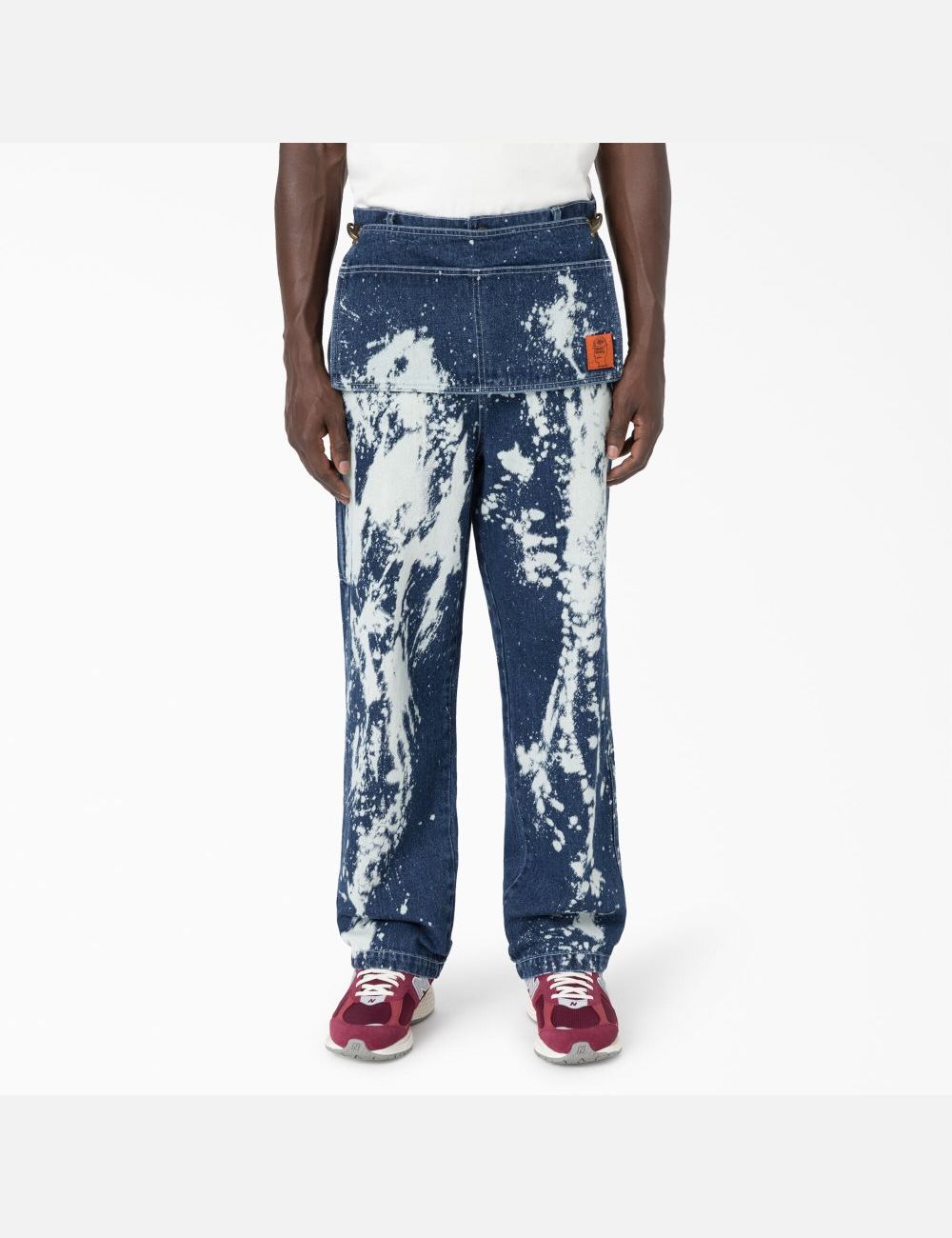 Jean Dickies Brain Dead Bleached Indigo Bleu | 587QTAVWP