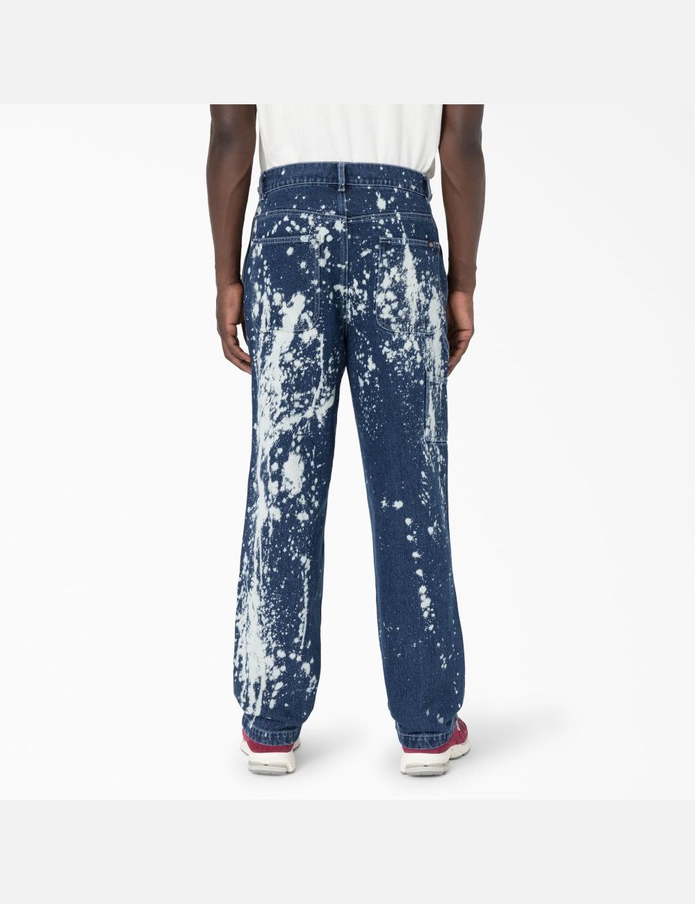 Jean Dickies Brain Dead Bleached Indigo Bleu | 587QTAVWP