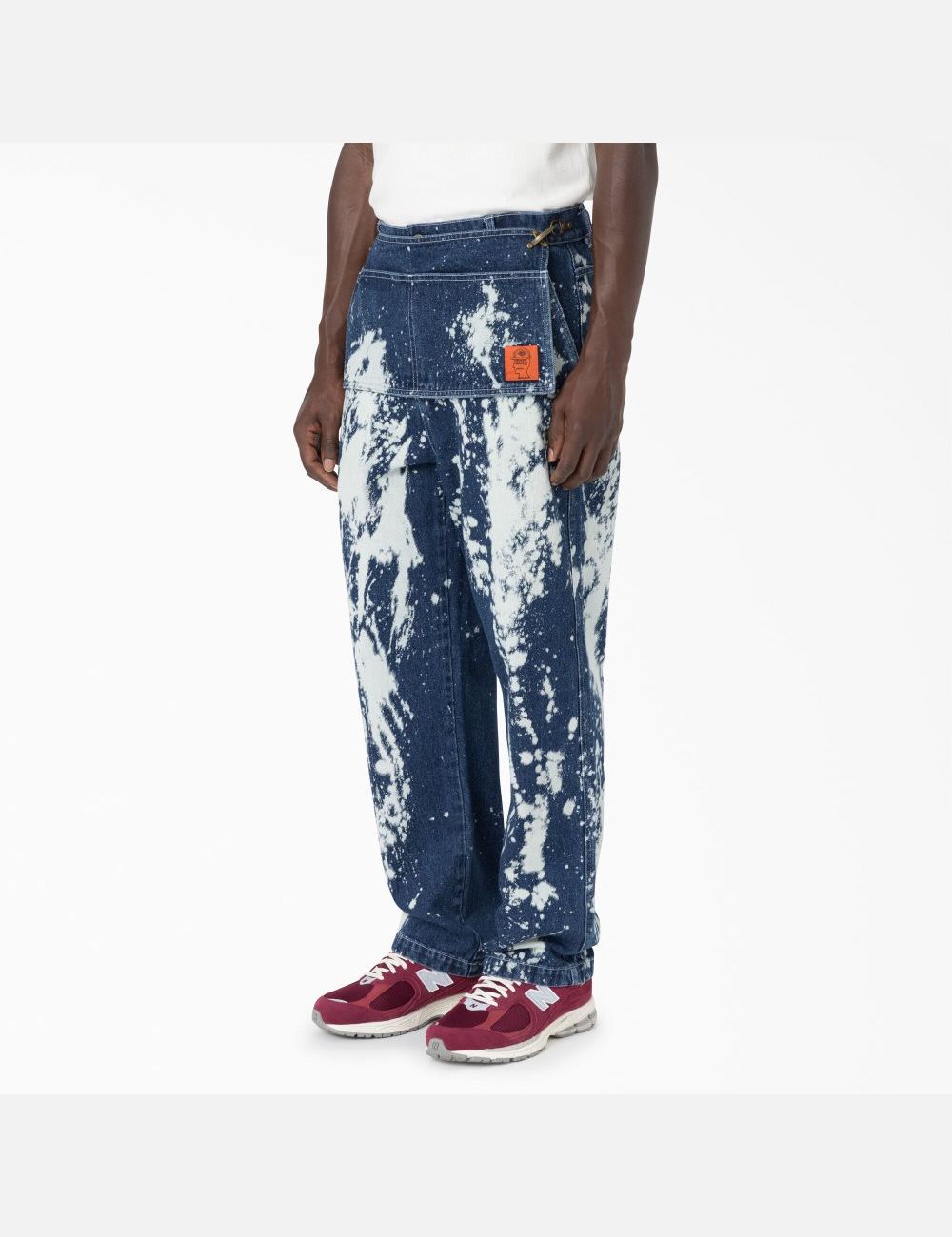 Jean Dickies Brain Dead Bleached Indigo Bleu | 587QTAVWP