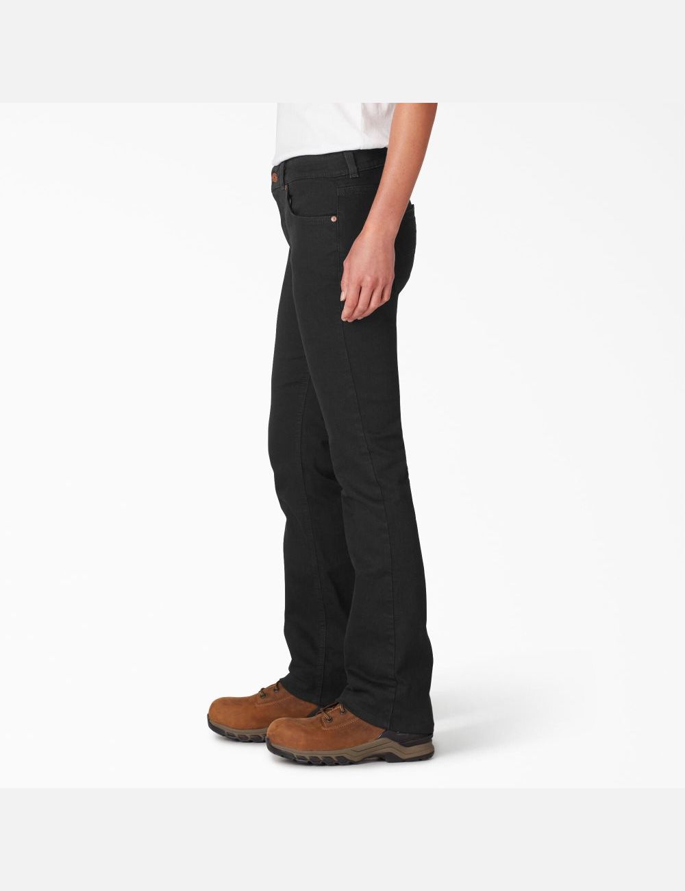 Jean Dickies Perfect Shape Denim Bootcut Noir | 314VUBLZT