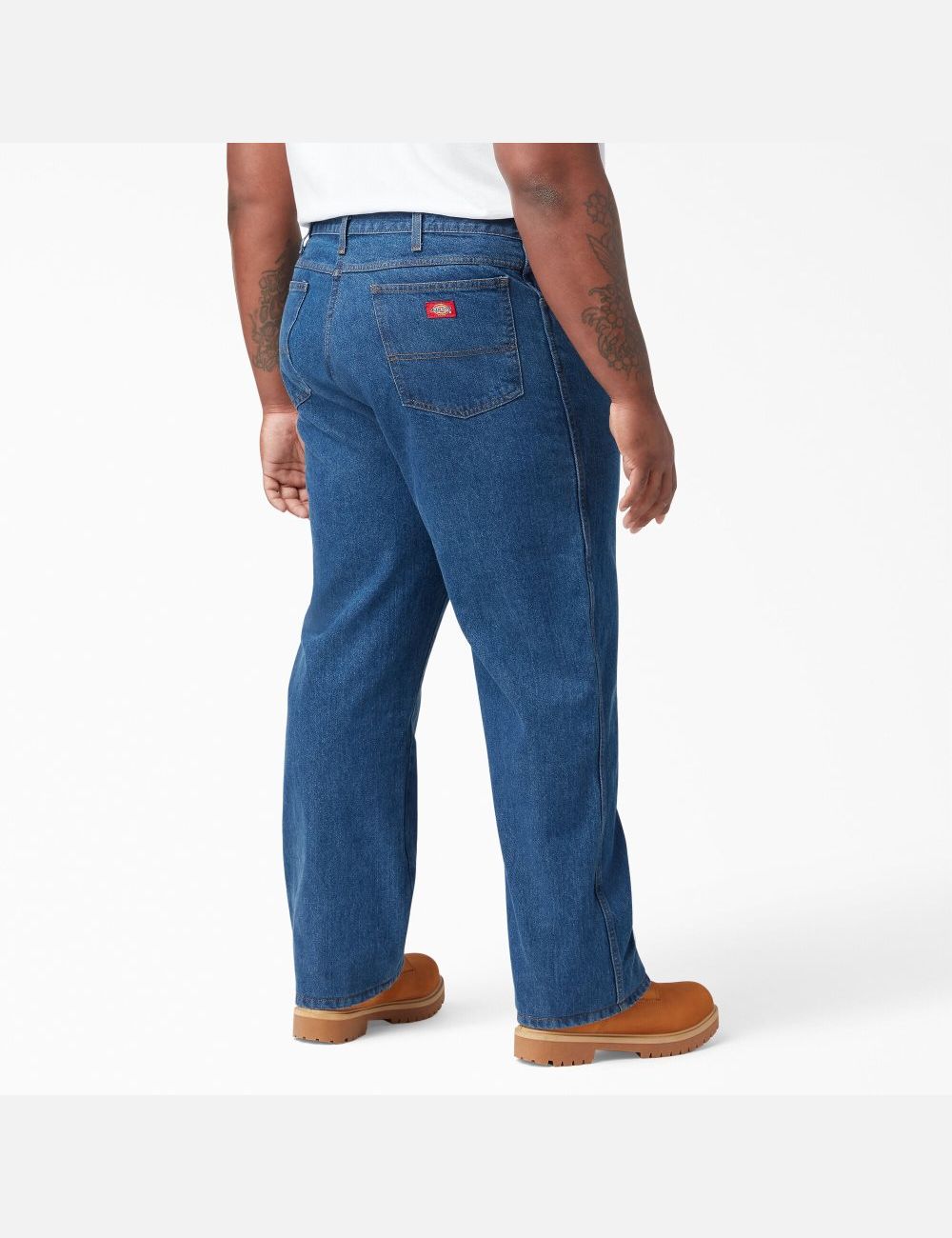 Jean Dickies Regular Droit Fit Denim Indigo Bleu | 031GLOJUH